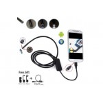 USB Android+PC Endoscope Wire Pinhole Camera - 5m