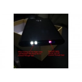 H8+ Night Vision Flashlight WiFi Power Bank Spy Camera